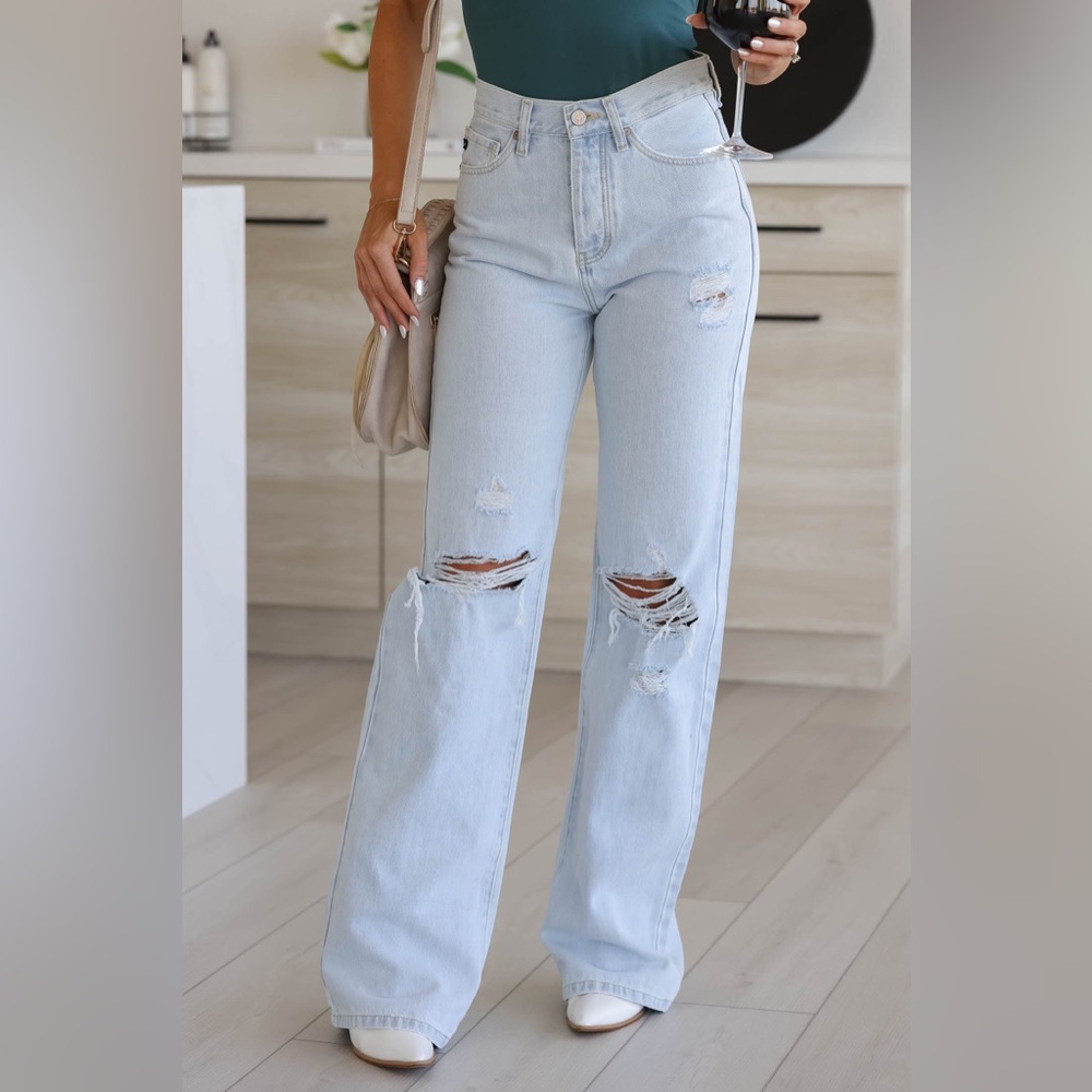 Vici Kancan High Rise 90's Flare Jean - NWT